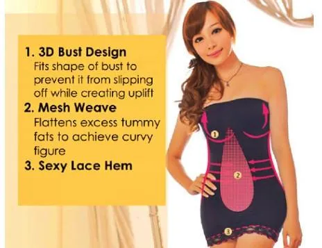 3D Slimming Bodycon Lace Dress