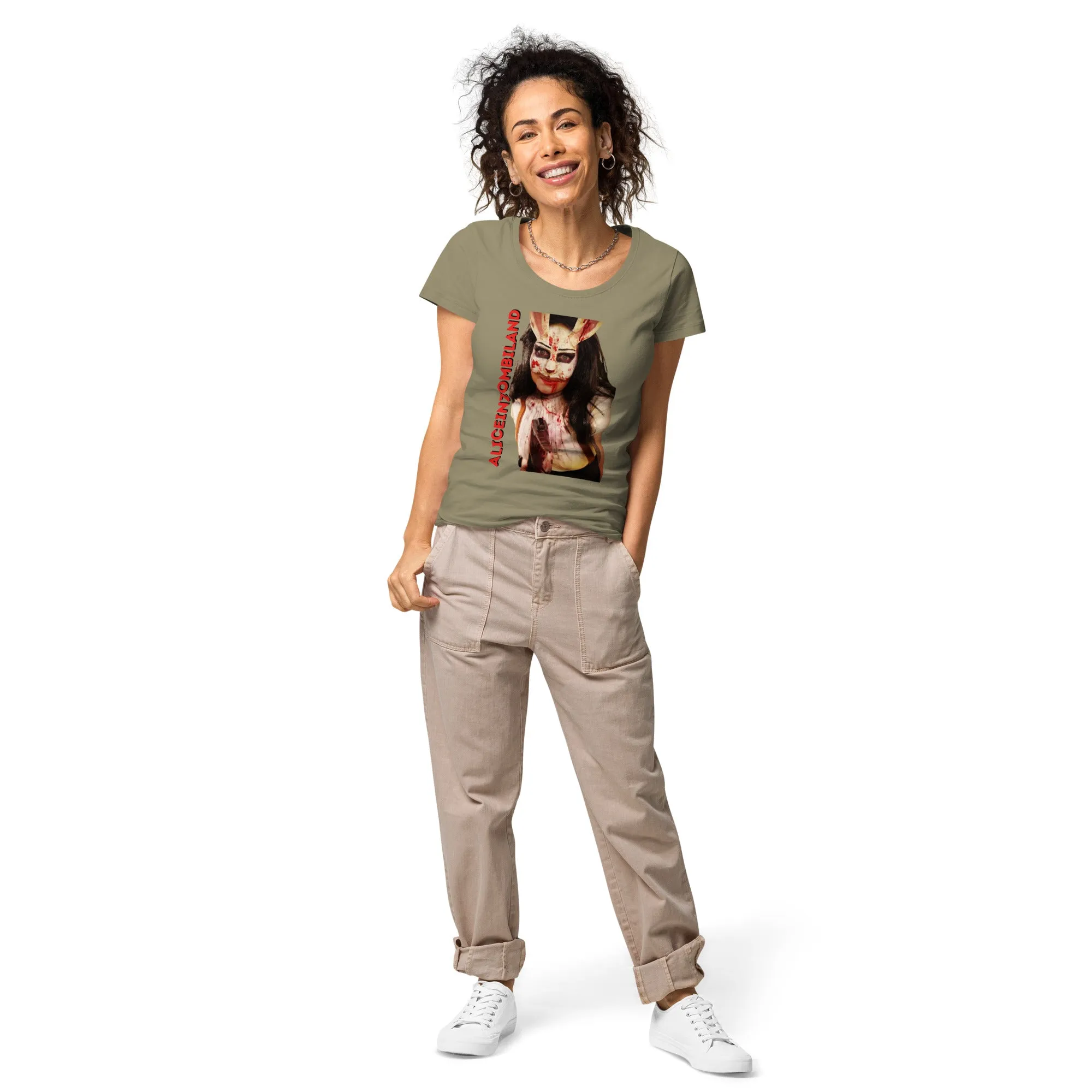 Aliceinzombiland Women’s basic organic t-shirt