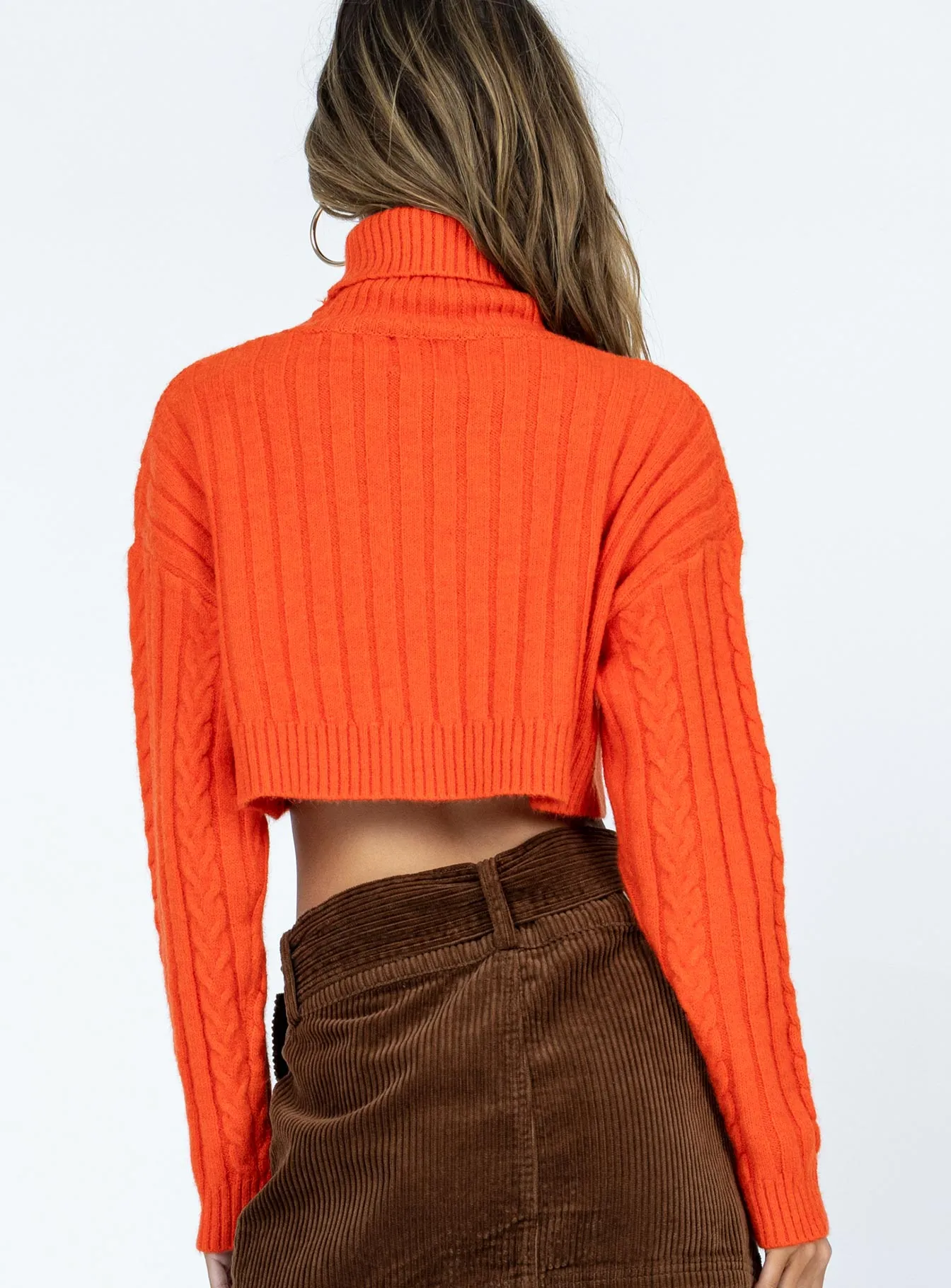 Amelle Sweater Orange