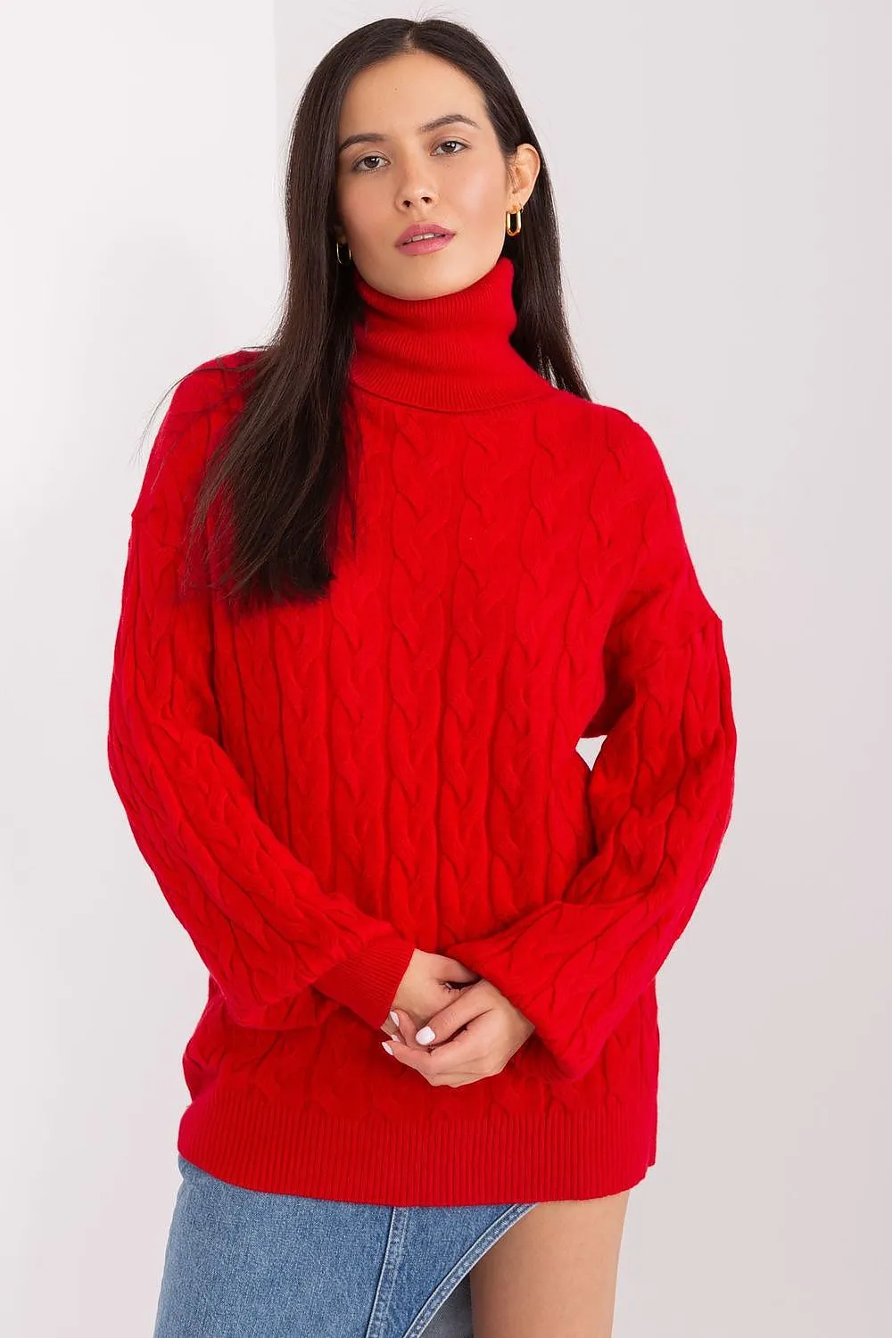 A.T. European Knitted Turtleneck Sweater- model 188312 AT