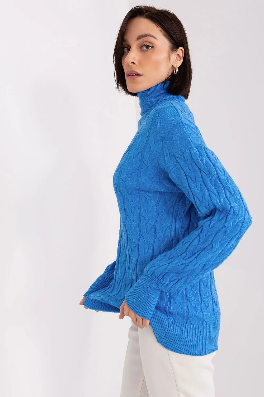 A.T. European Knitted Turtleneck Sweater- model 188312 AT