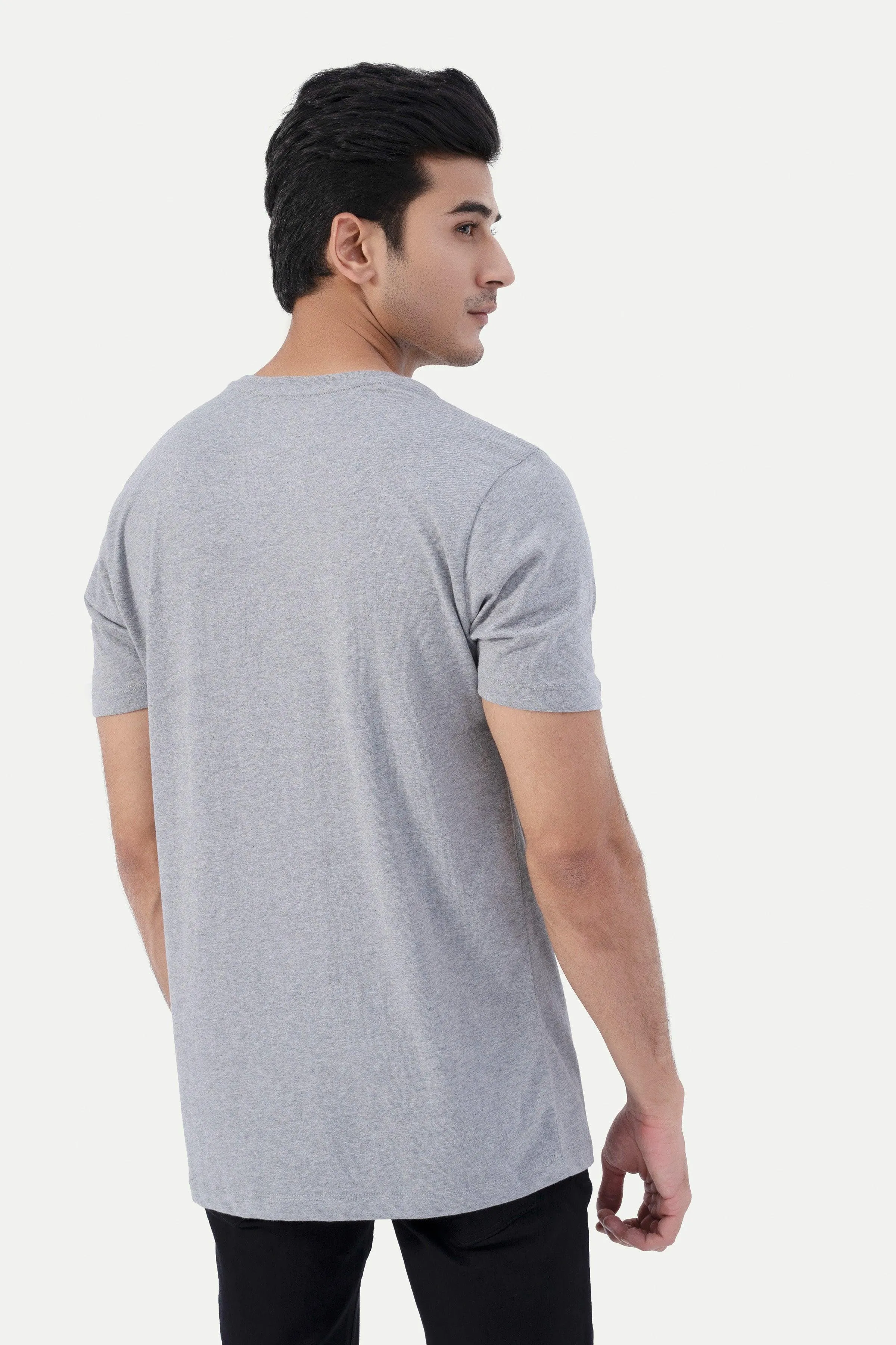 BASIC T-SHIRT GREY