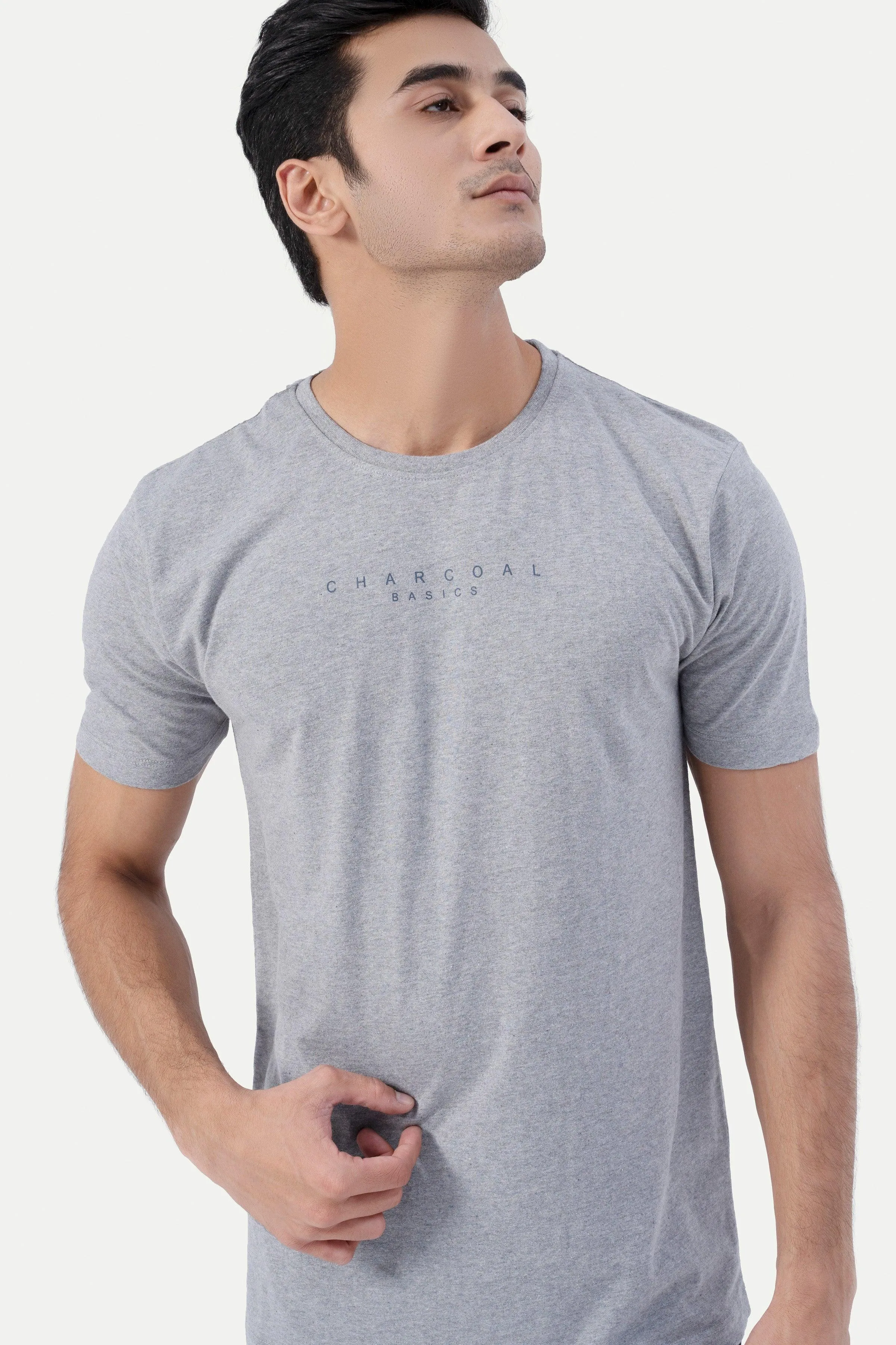 BASIC T-SHIRT GREY