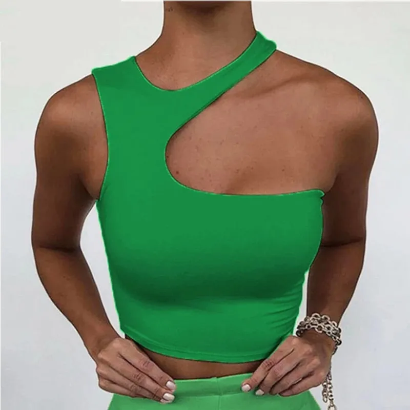 BerriesJam - Off Shoulder Irregular Summer Tube Tops