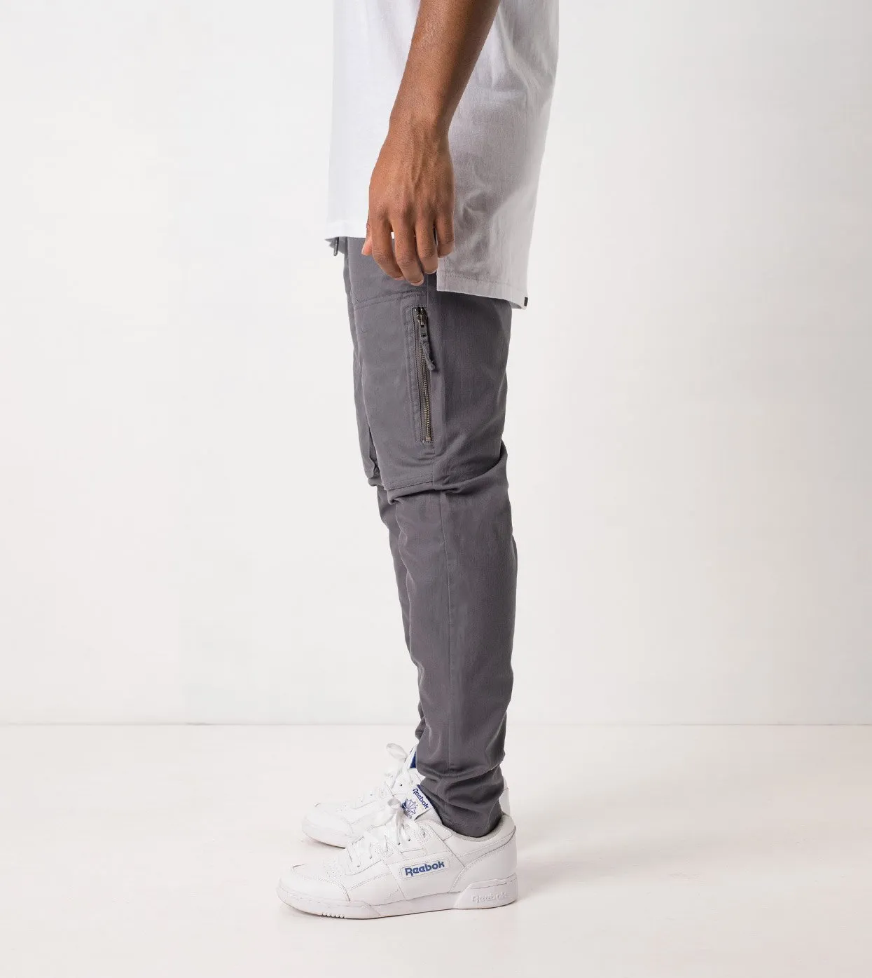 Blockshot Chino Grey