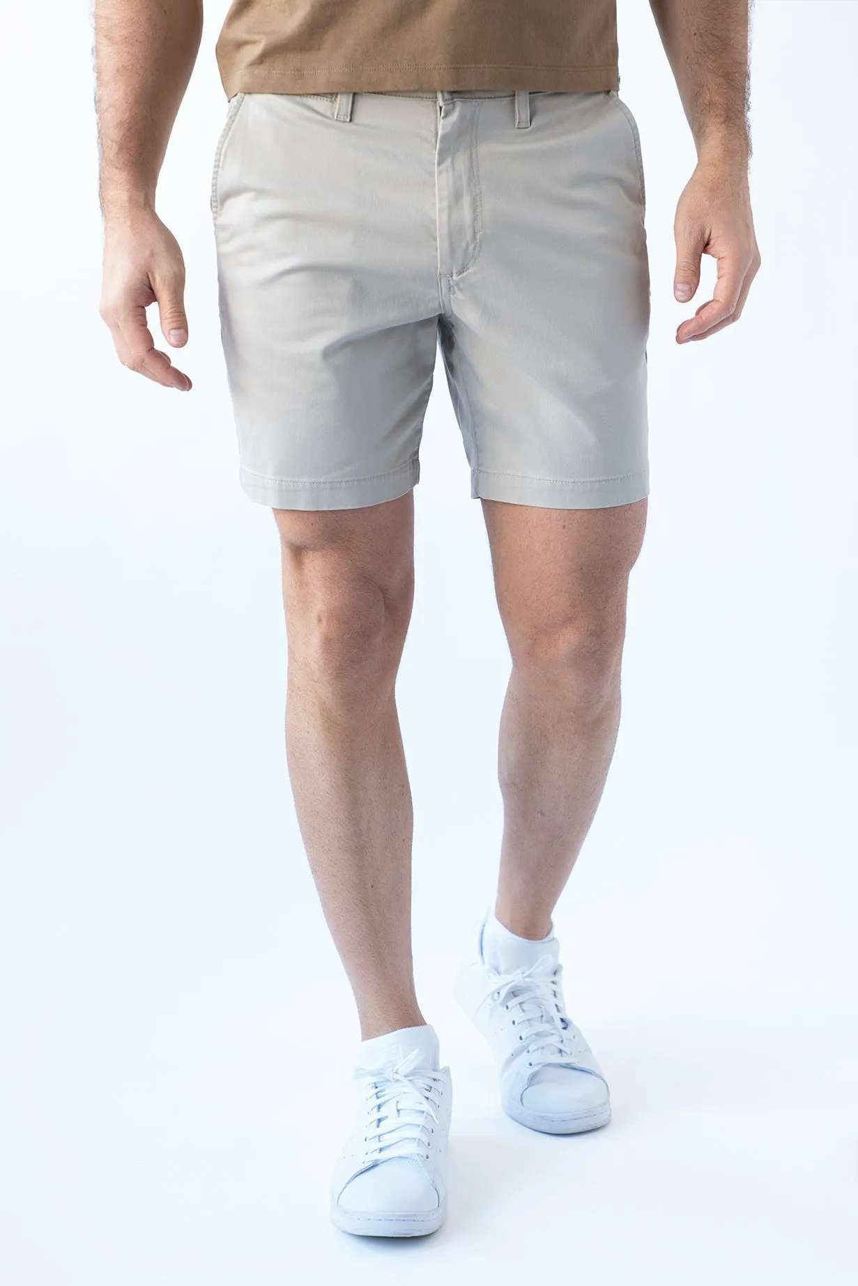 Chino Short 7" - Putty