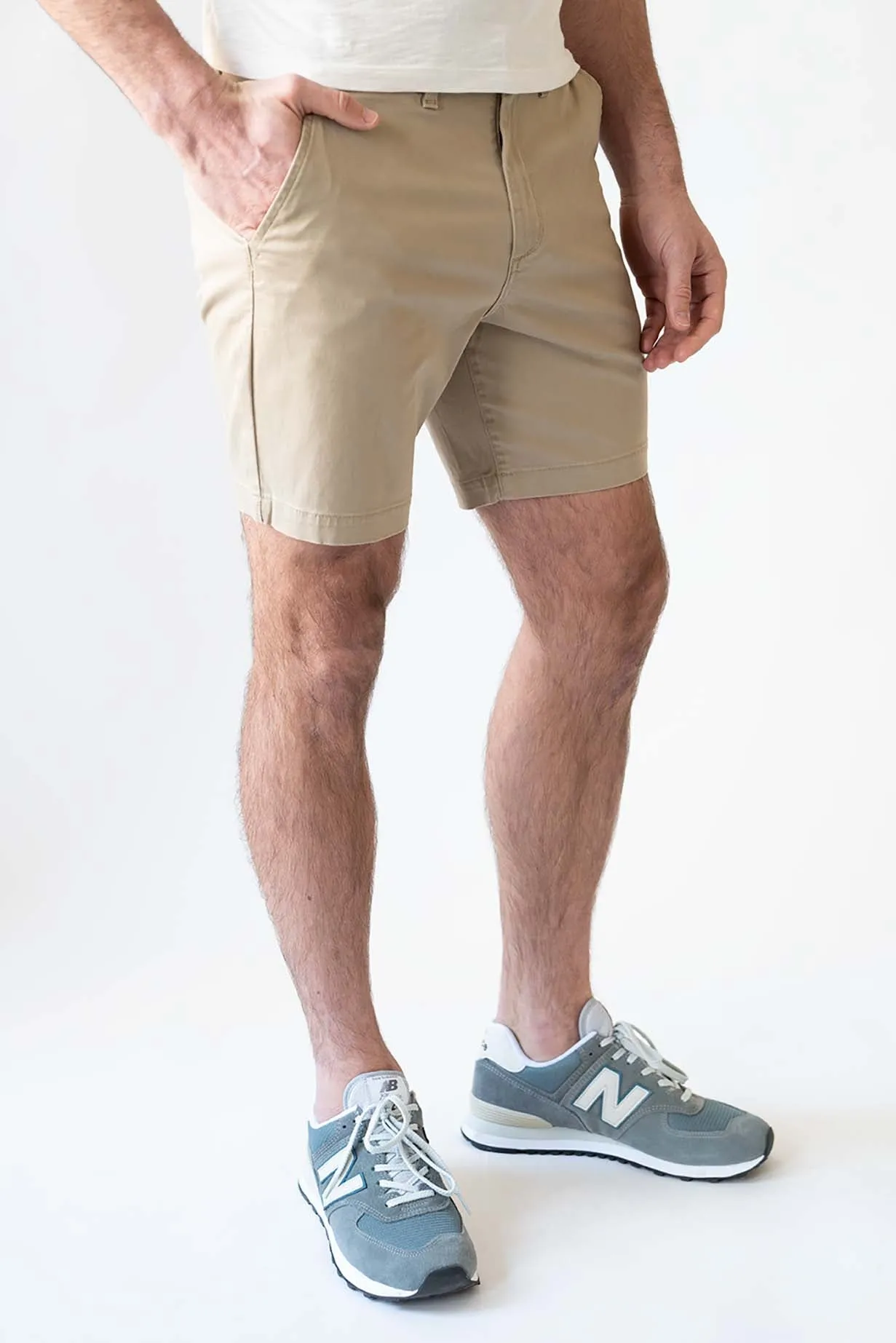 Chino Short 7" - Rugged Tan