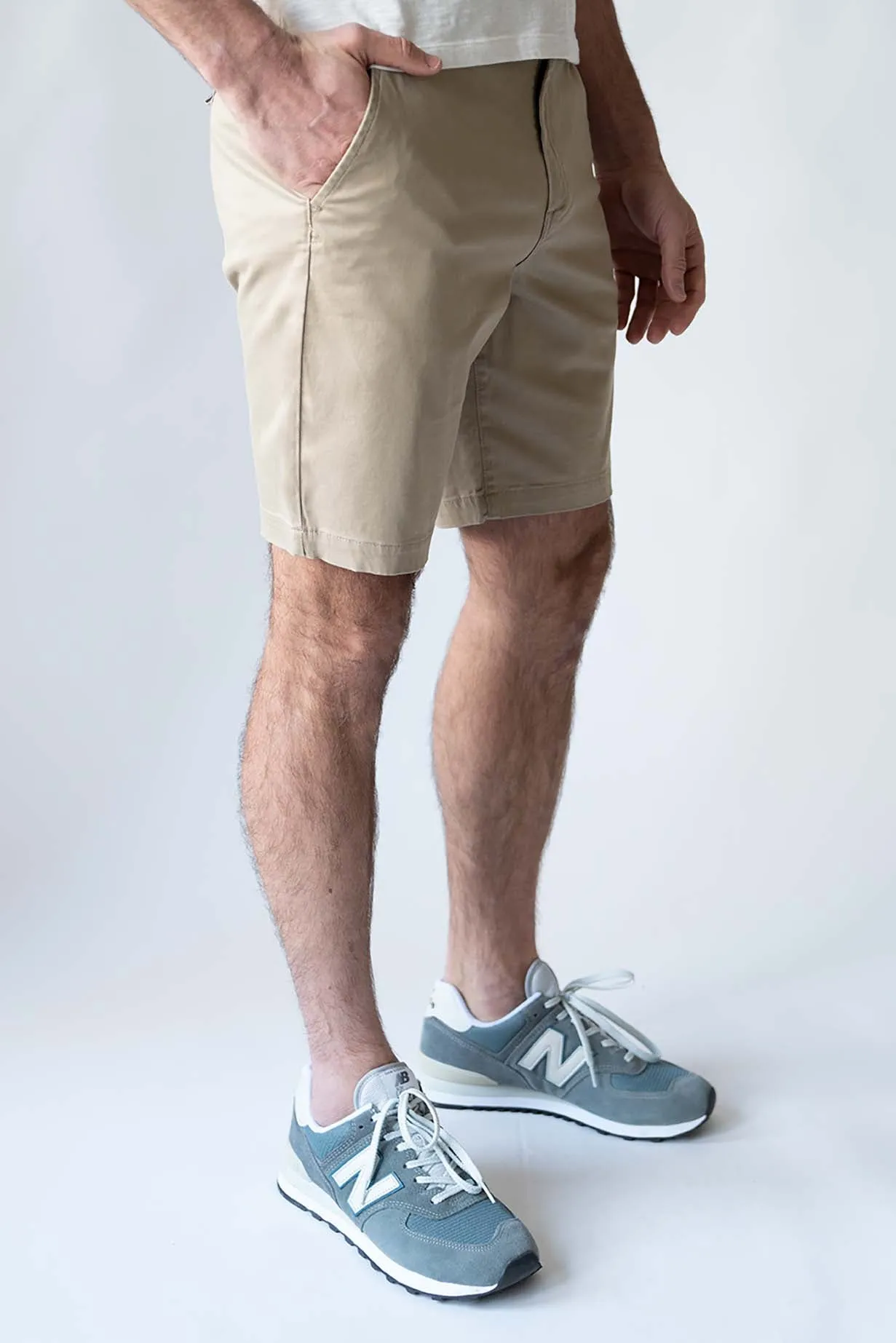 Chino Short 9" - Rugged Tan