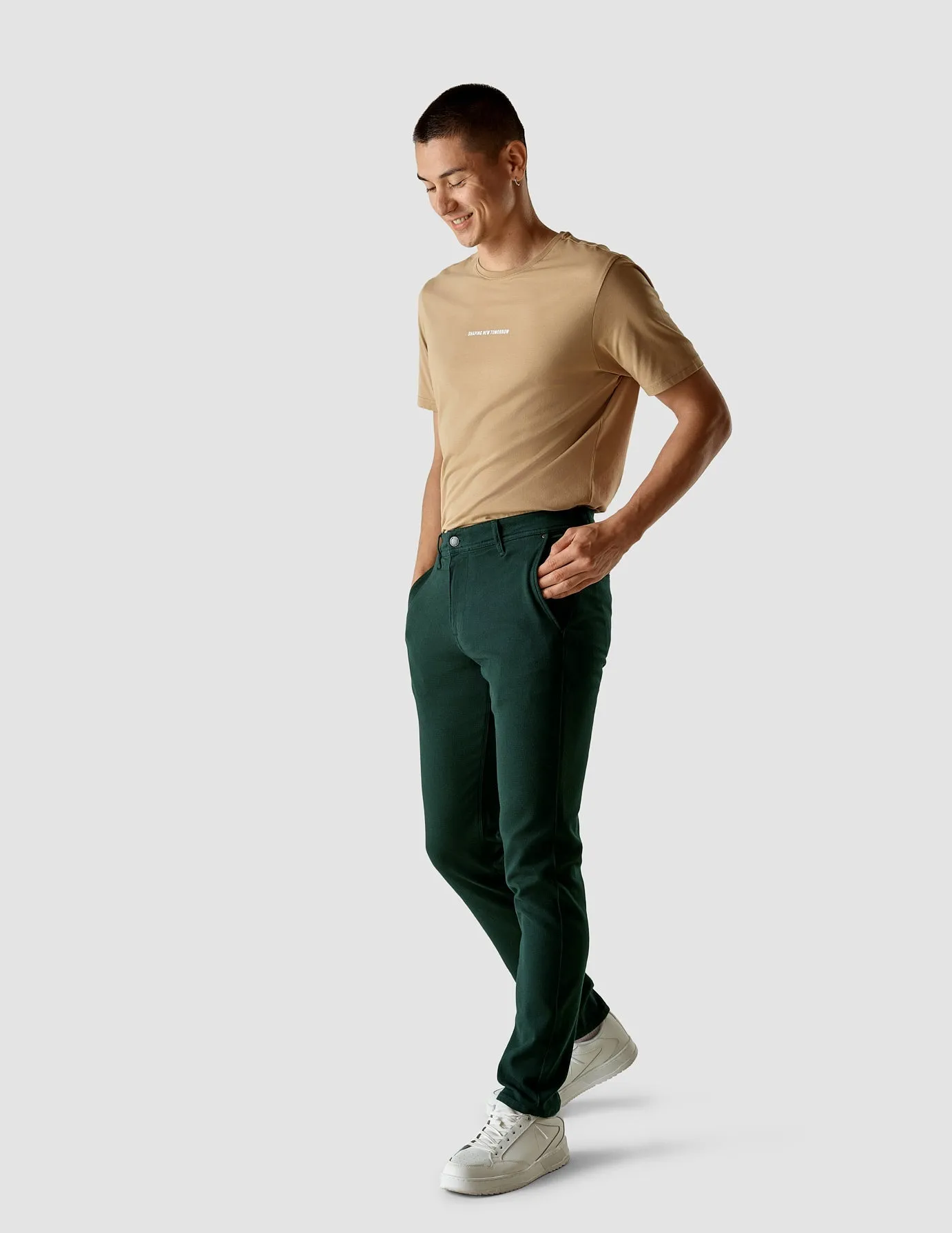 Classic Pants Regular Forest Green