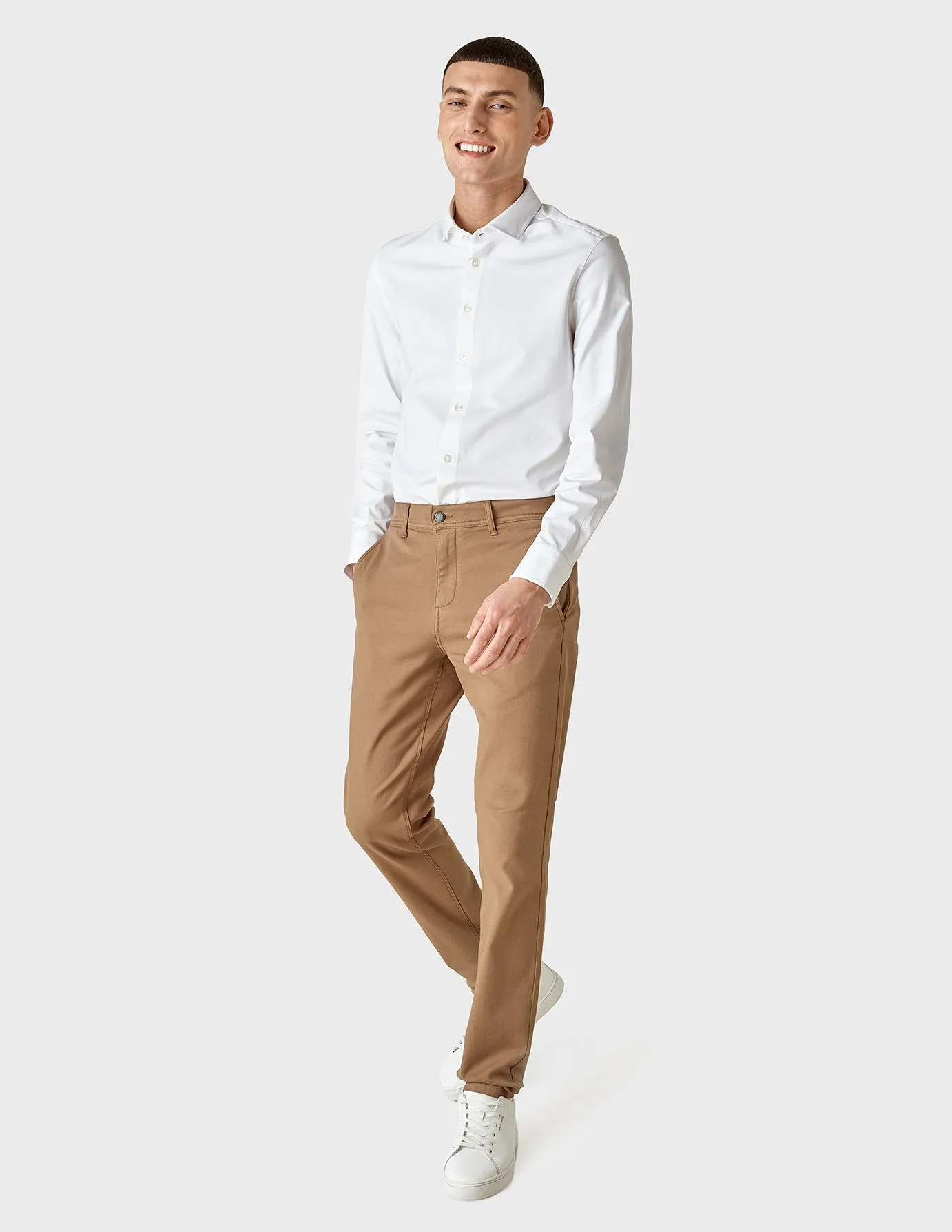 Classic Pants Regular Mocha