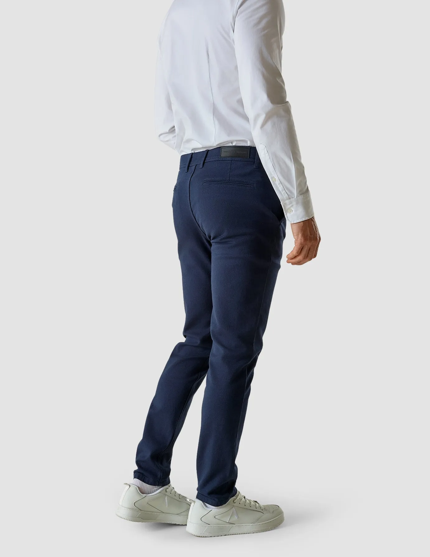 Classic Pants Slim Marine Blue