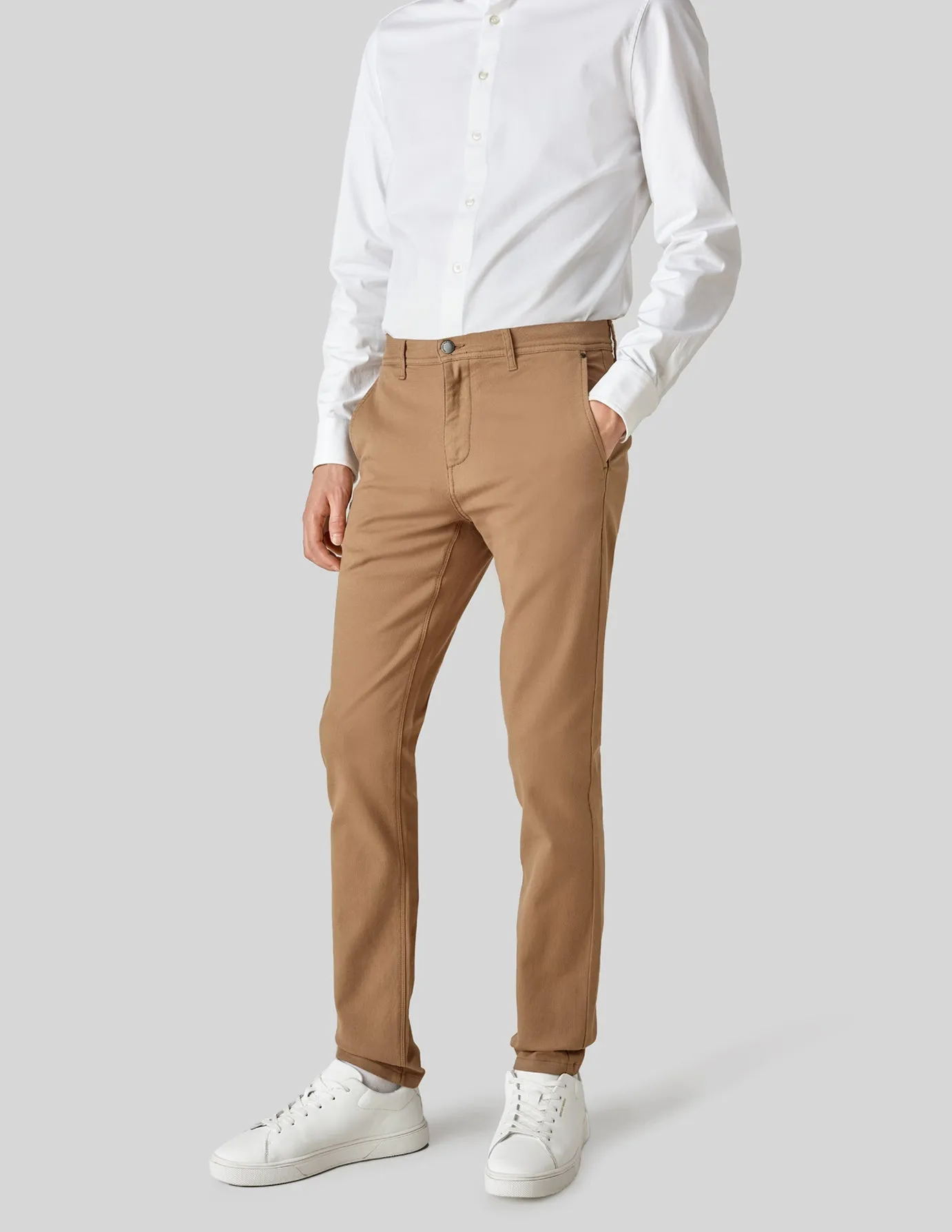 Classic Pants Slim Mocha