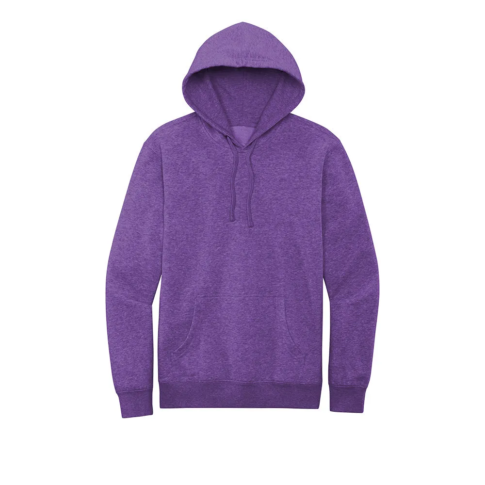 District DT6100 V.I.T. Fleece Hoodie - Heathered Purple