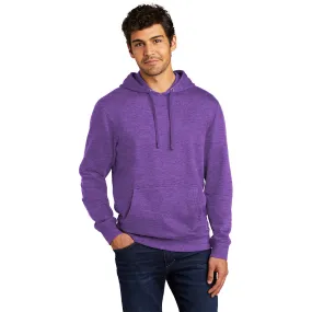 District DT6100 V.I.T. Fleece Hoodie - Heathered Purple