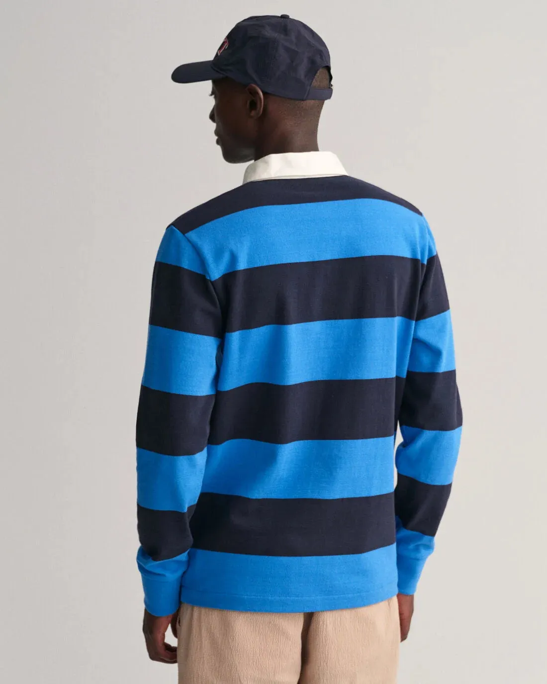 GANT - Barstripe Heavy Rugger, Day Blue