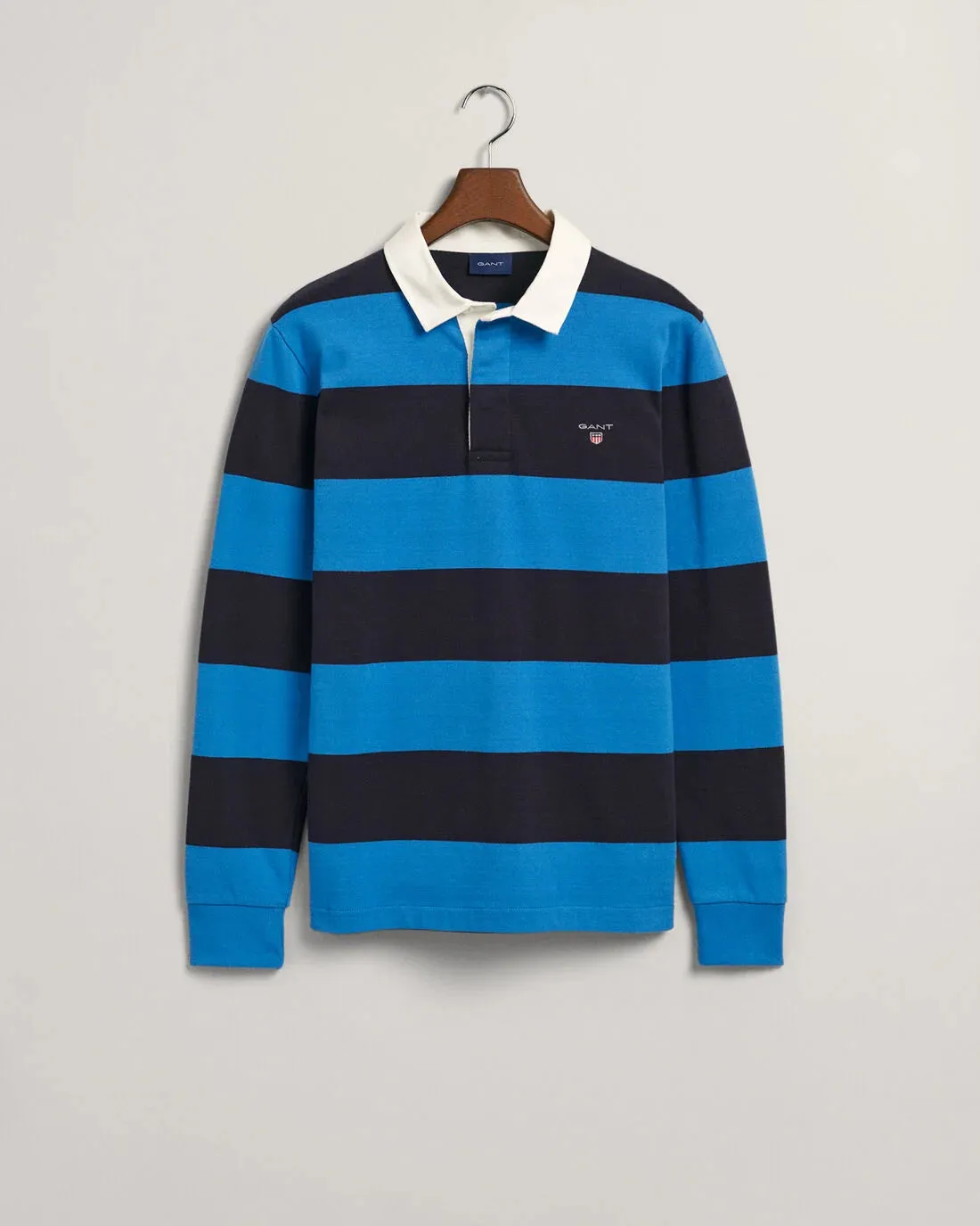 GANT - Barstripe Heavy Rugger, Day Blue