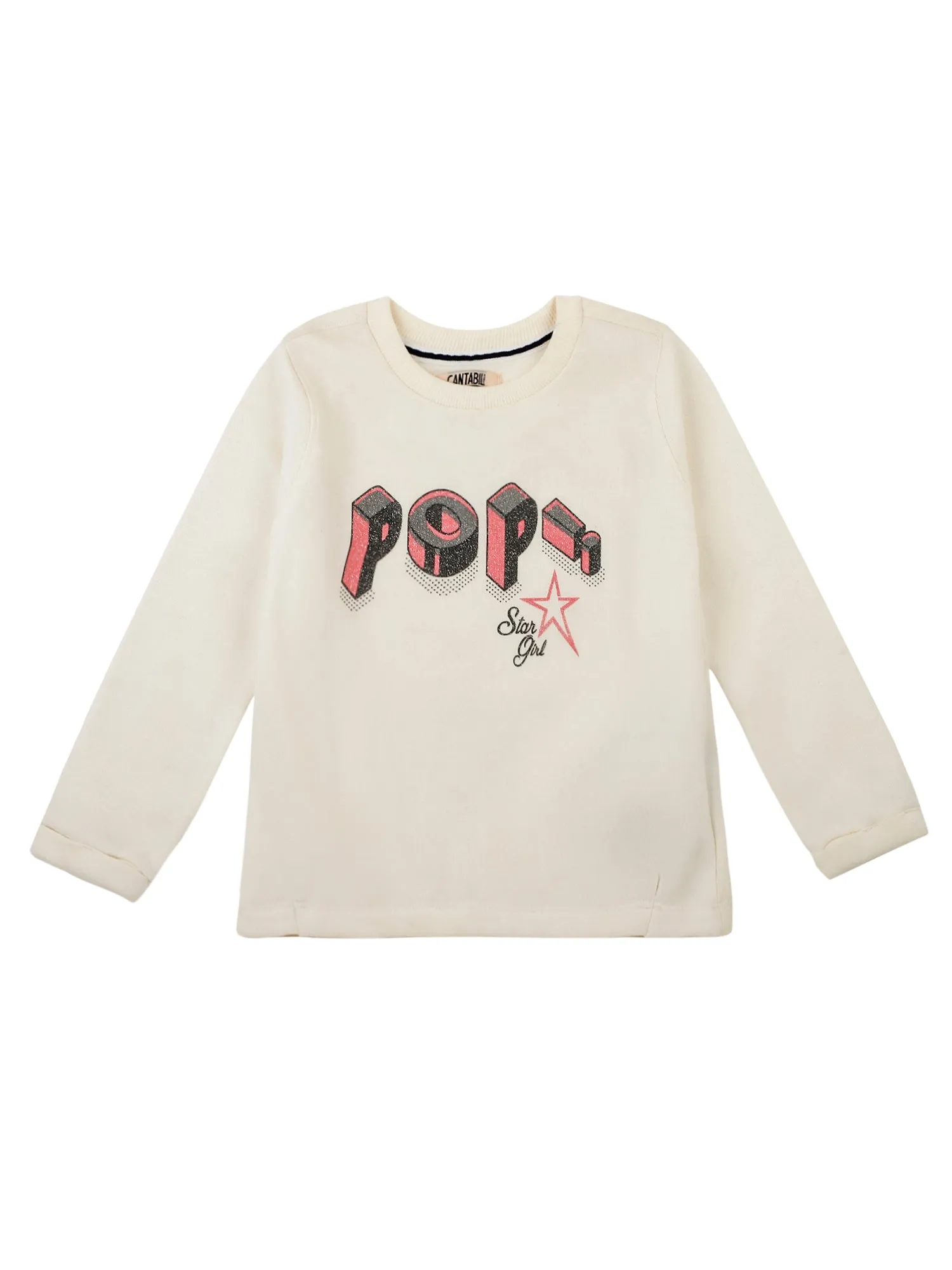 Girls Off White Sweatshirt