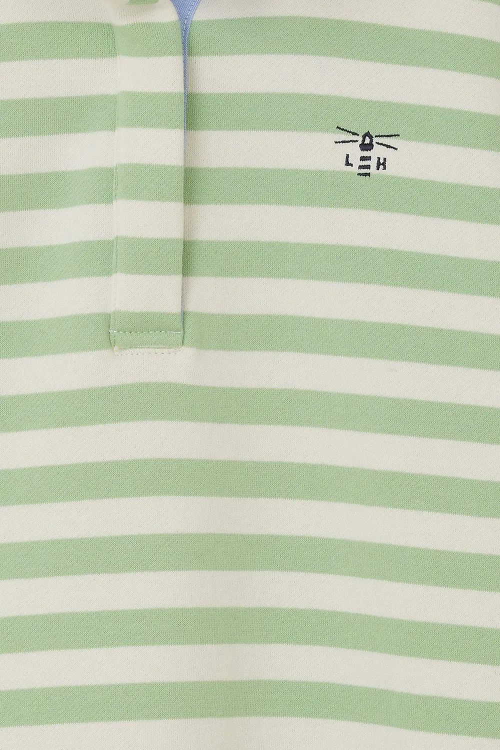 Haven Jersey - Soft Green Stripe