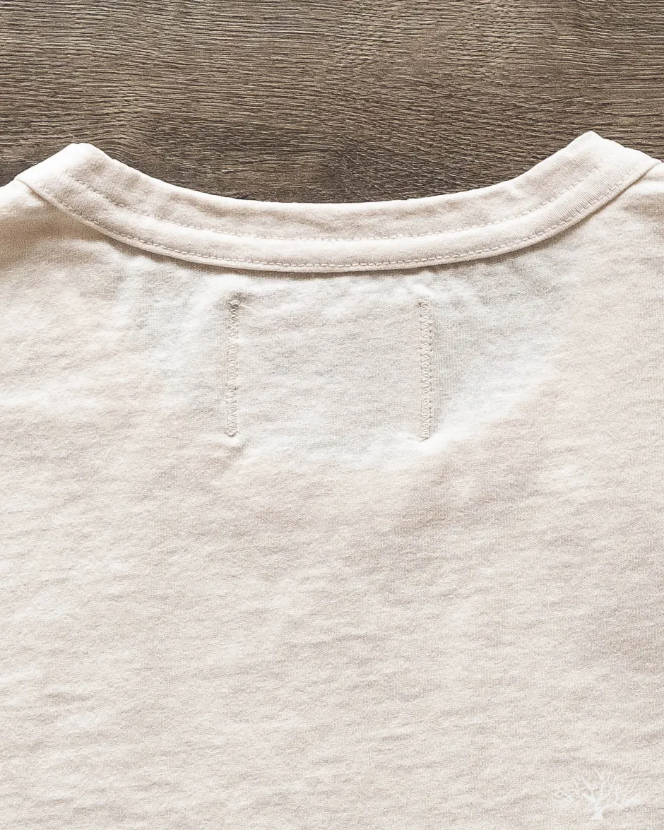 Heavy Duty Pocket Tee - Natural