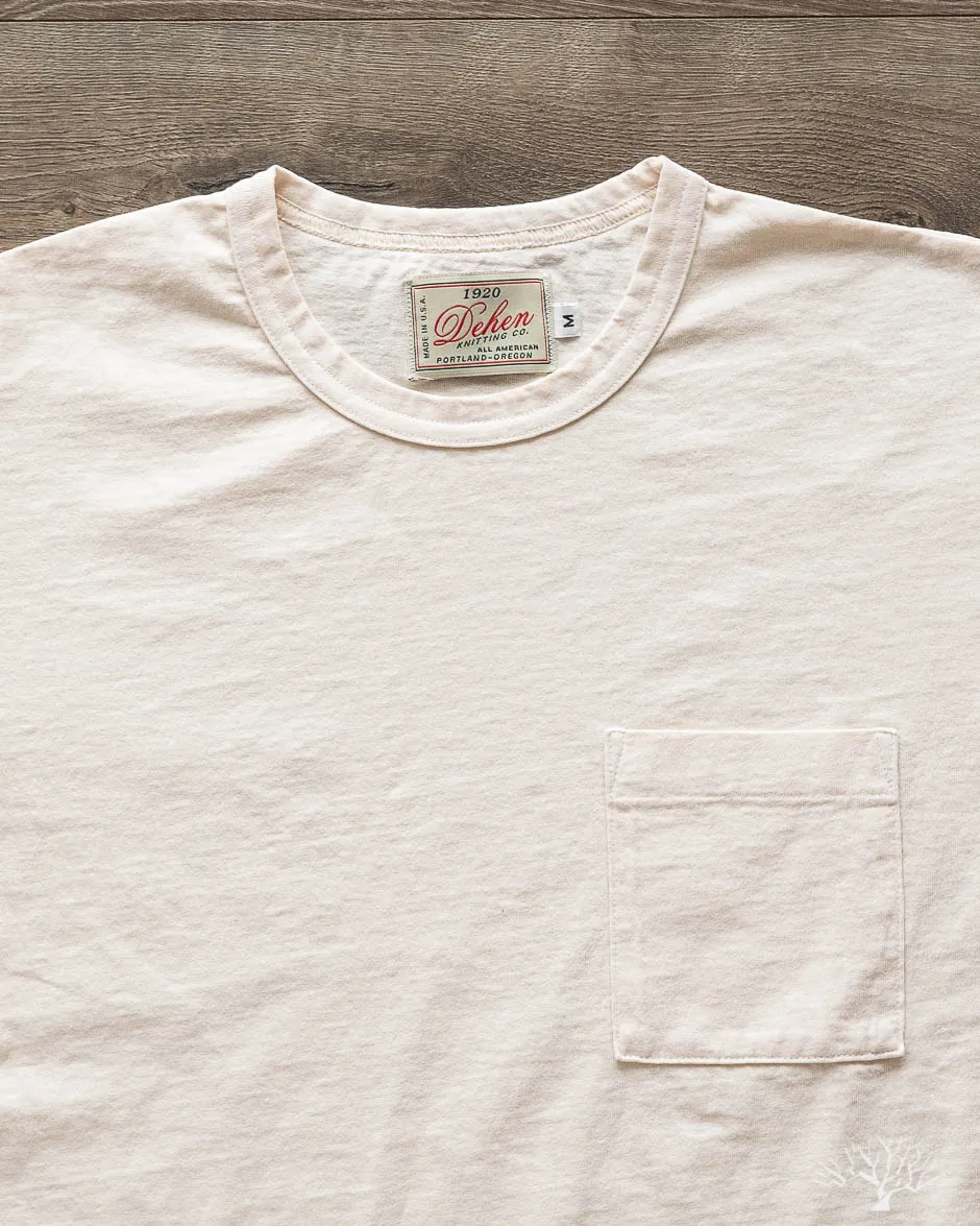 Heavy Duty Pocket Tee - Natural