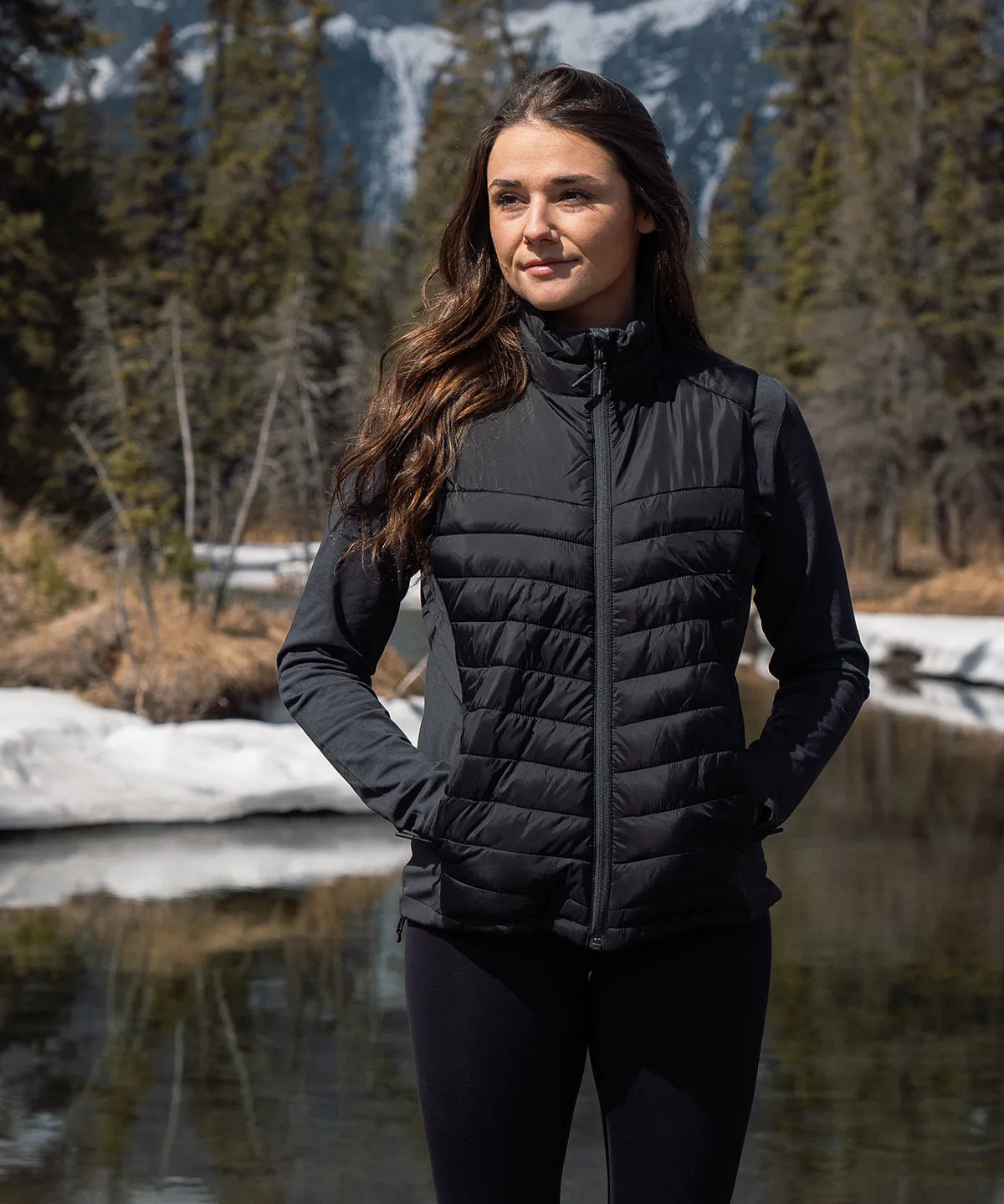 Indigo/Midnight - Women’s Montserrat thermal vest