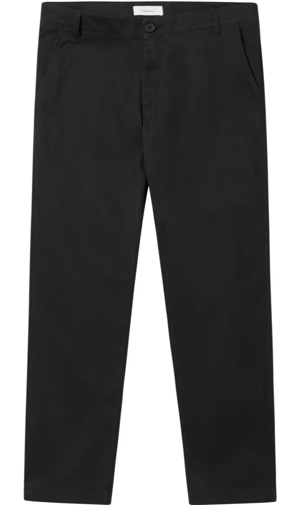 KCA 1070016 Luca slim twill chino pants 1300 black jet men