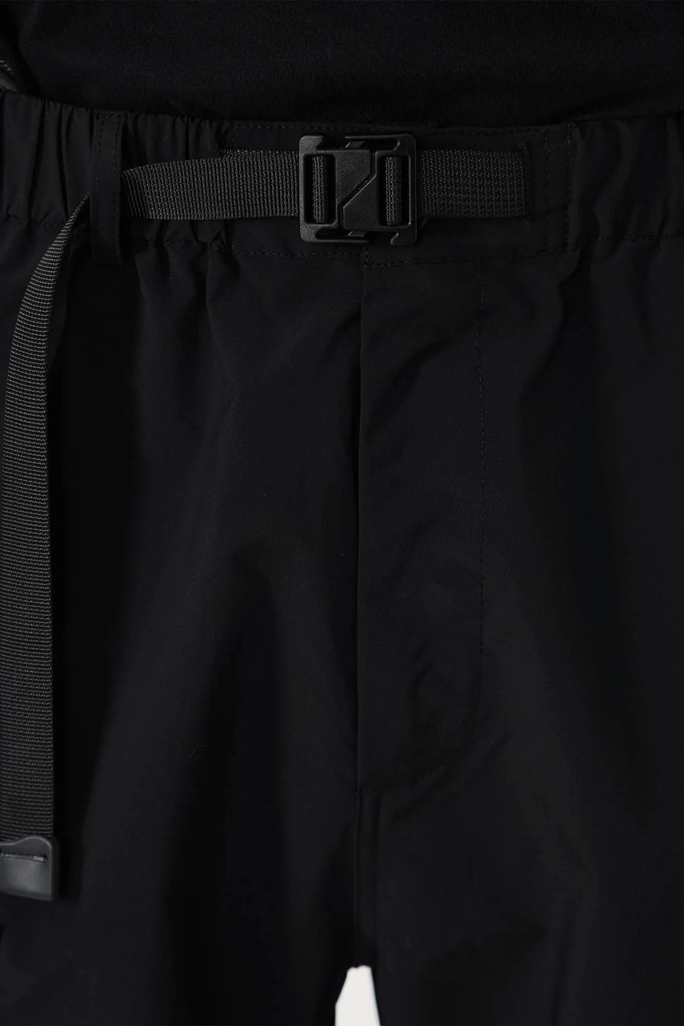 Layered Drawstring Technical Pants