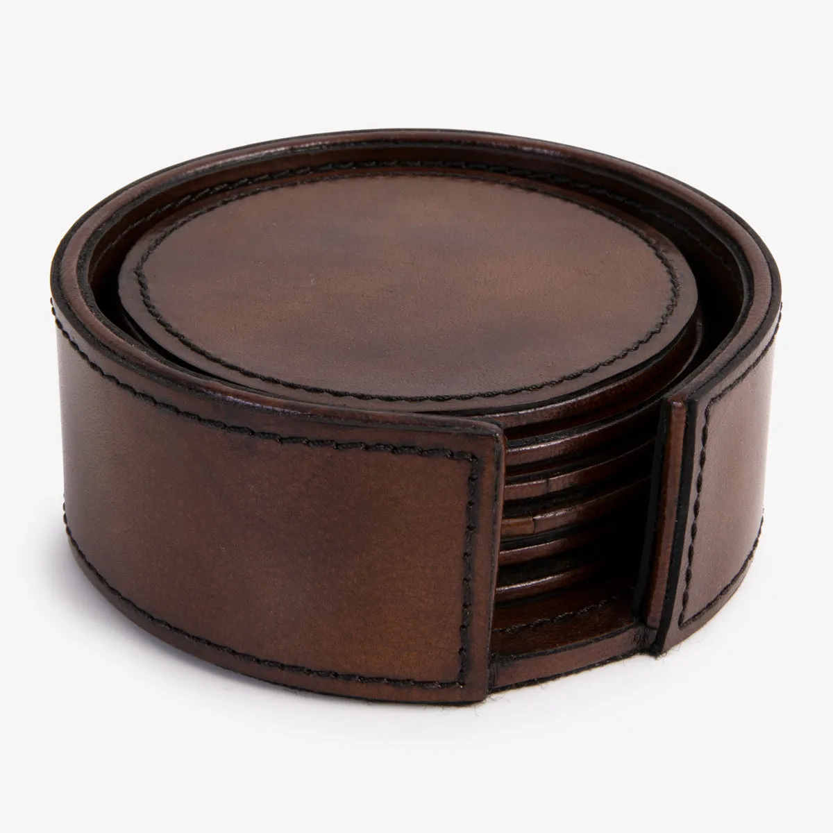 Leather Coaster Set