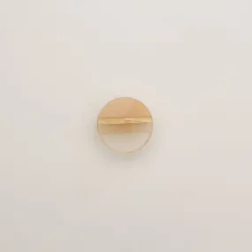 Medium Beige 'Ombre' Round Button