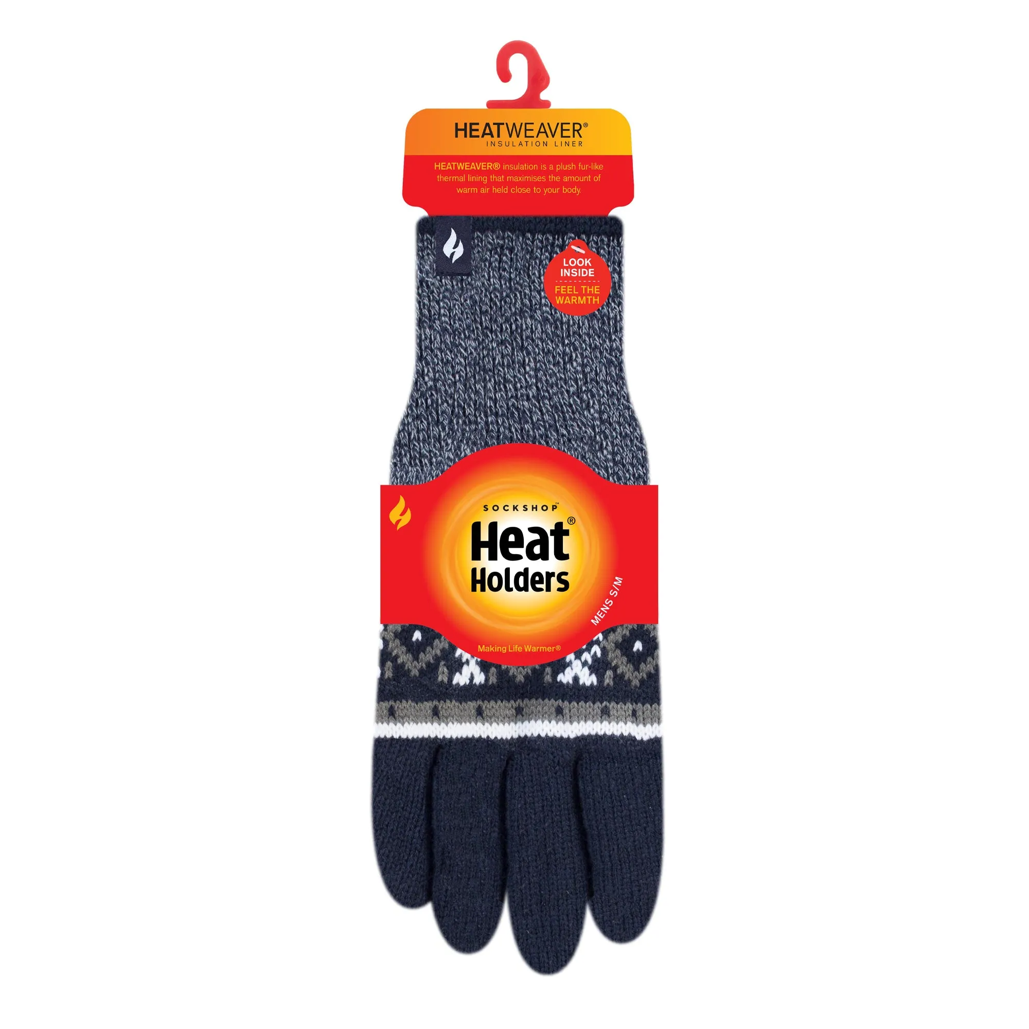 Mens Karlstad Thermal Gloves - Navy