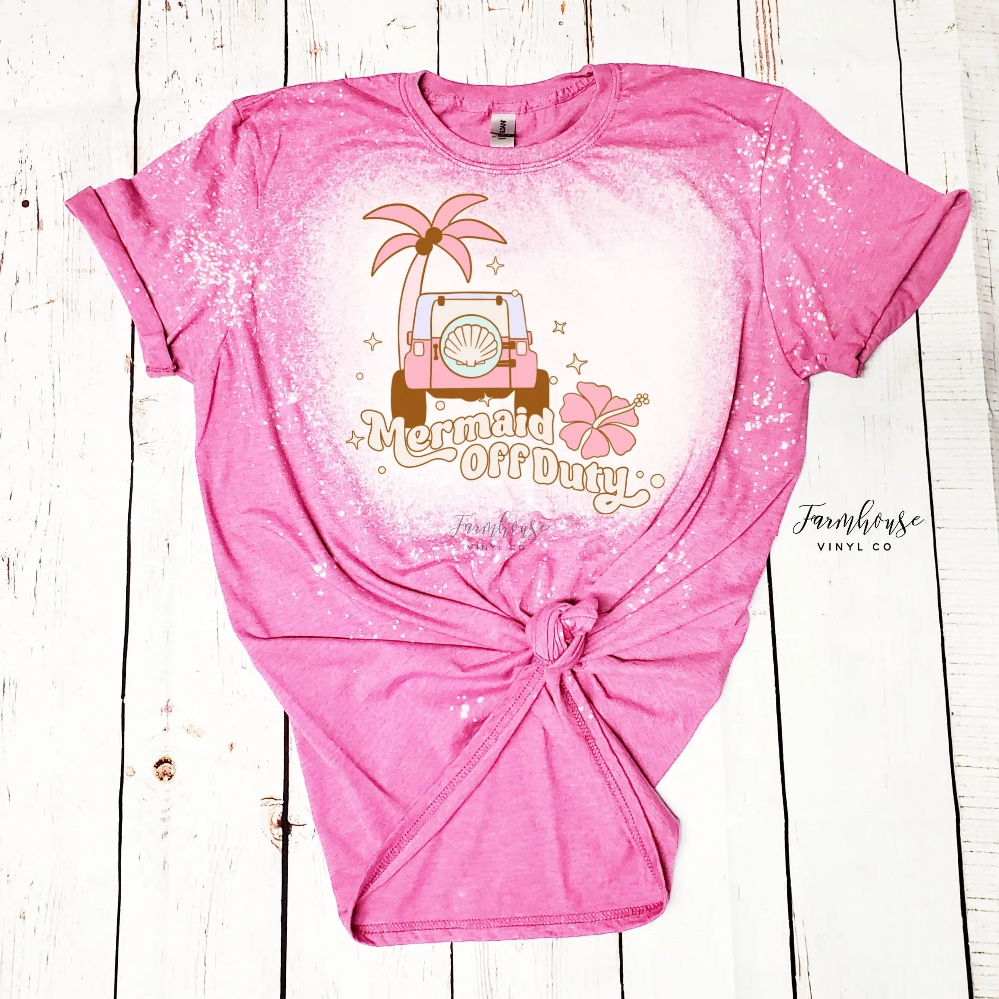 Mermaid Off Duty Beach Shirt