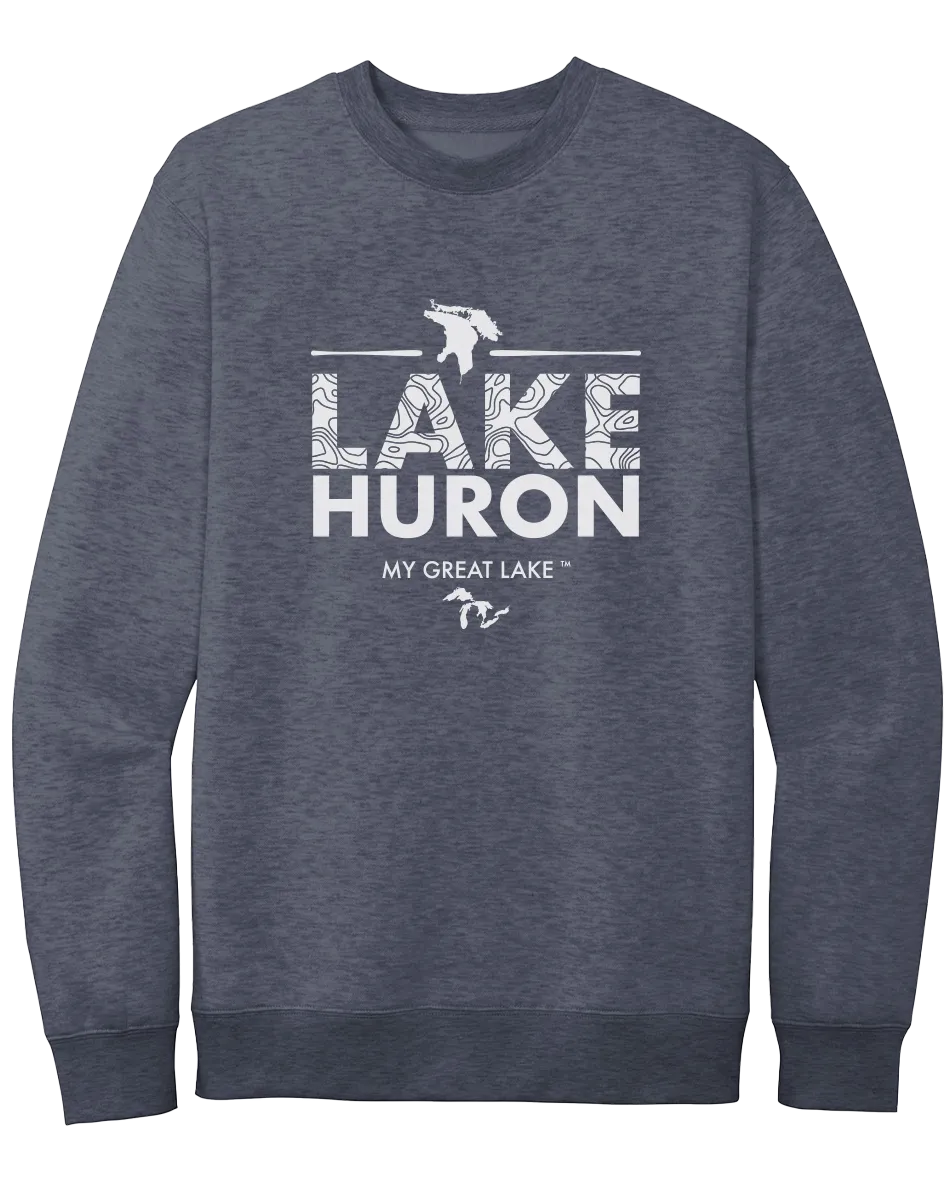 My Great Lake Huron Crewneck Sweatshirt