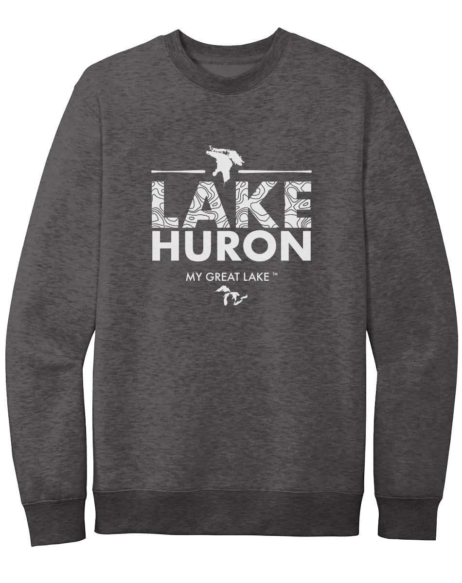 My Great Lake Huron Crewneck Sweatshirt