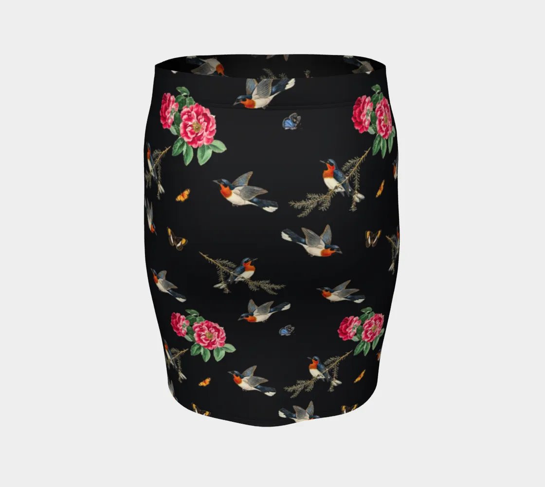 Robin in Flight Fitted Skirt