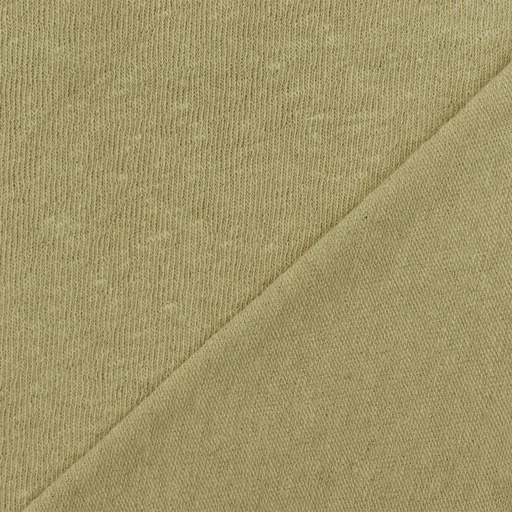 Sand Beige Solid Stretch Rayon Jersey Knit Fabric