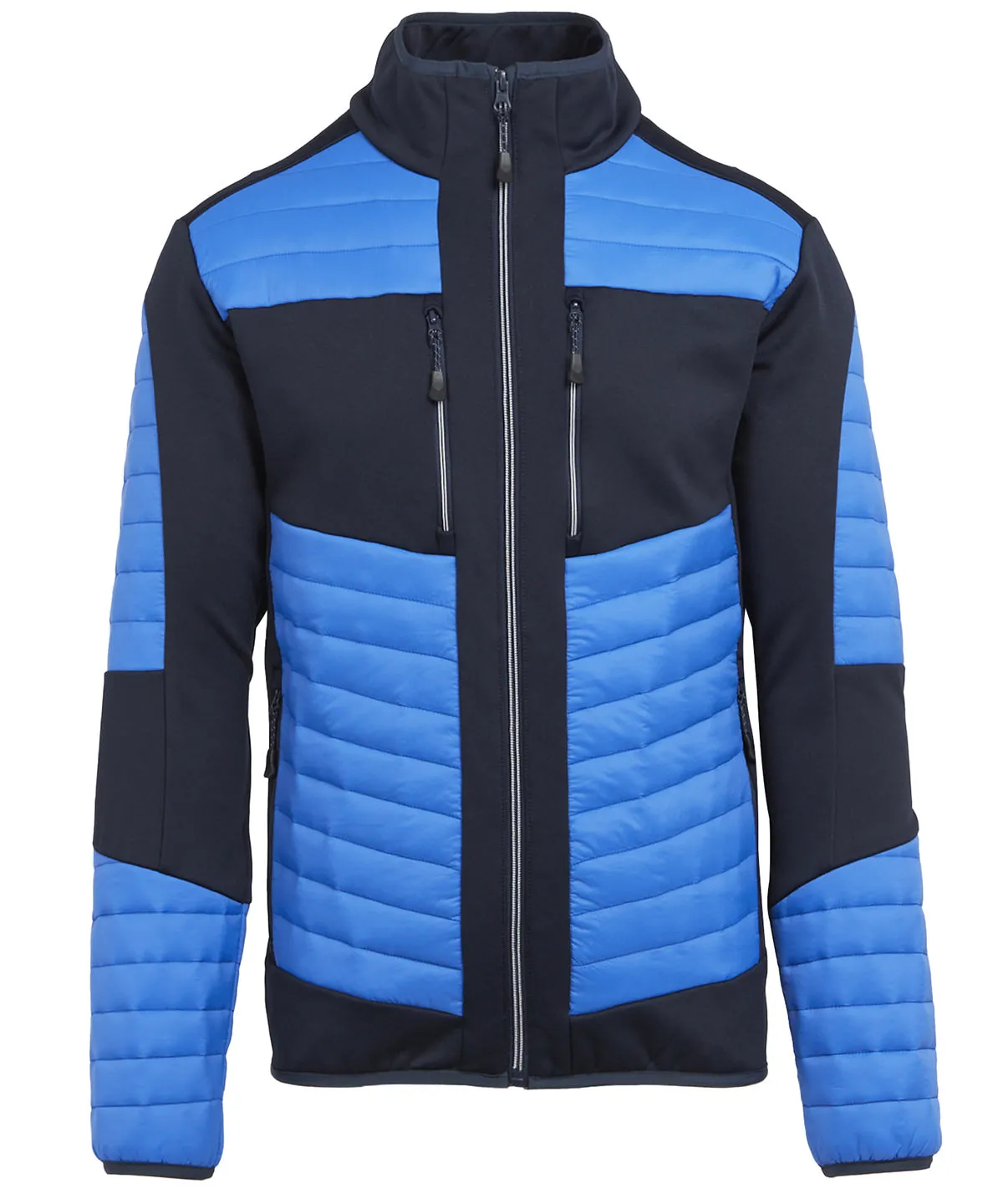 Strong Blue/Navy - E-Volve unisex thermal hybrid jacket