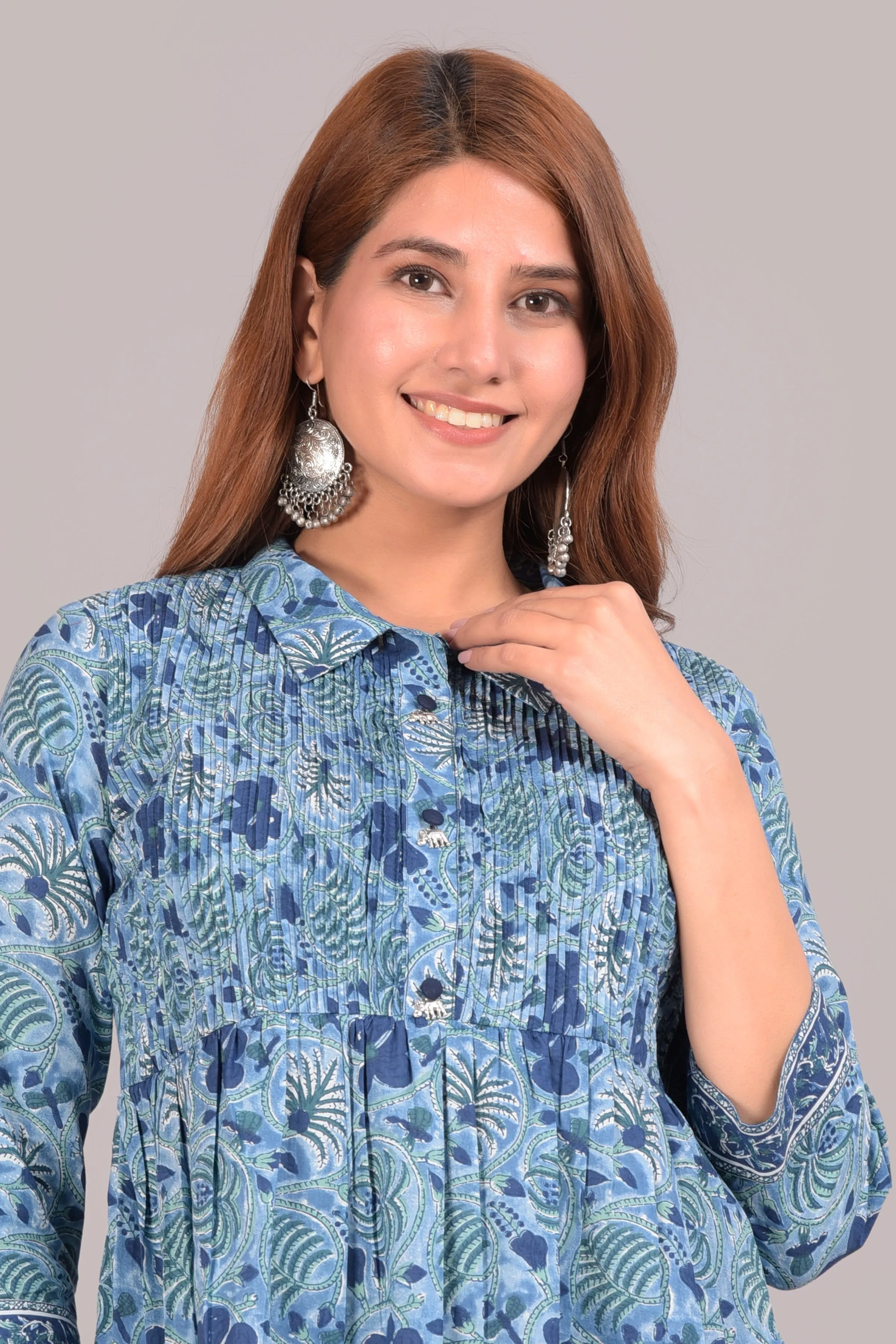 Traditional Rajasthani Cotton Top for Women