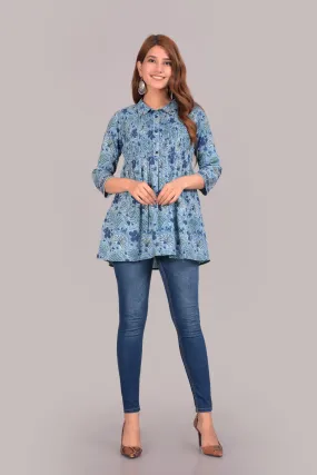 Traditional Rajasthani Cotton Top for Women