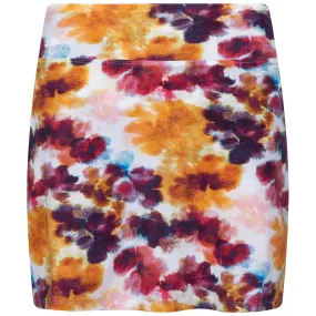 Womens Diffused Floral Skirt - SS23