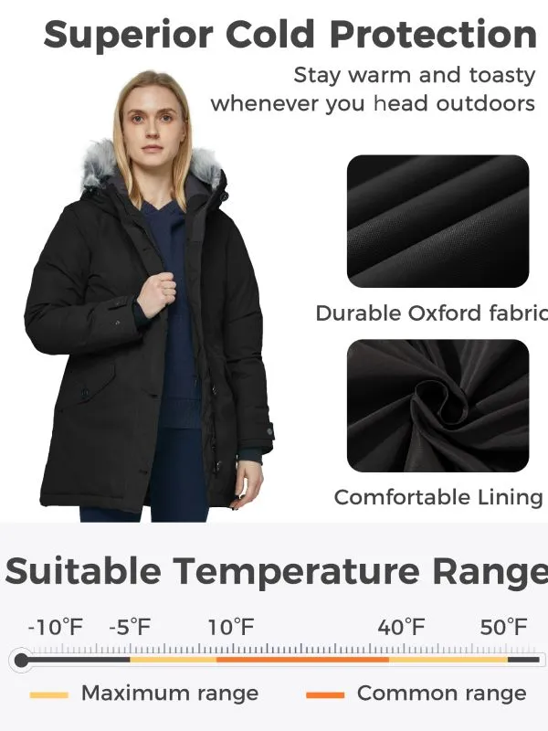 Women's Warm Winter Coat Long Jacket