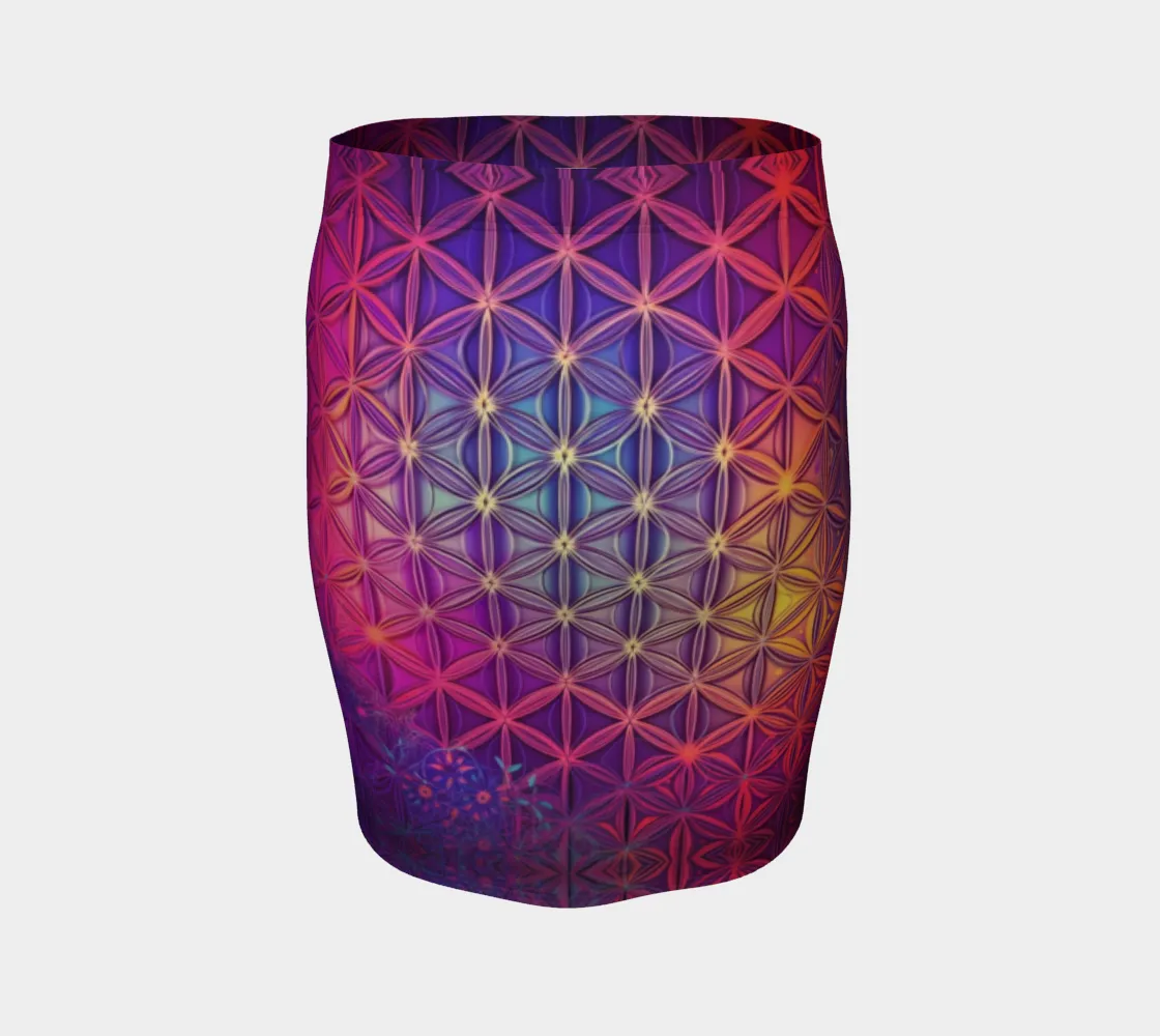 YOU'RE BEAUTIFUL FITTED SKIRT | ACIDMATH AI