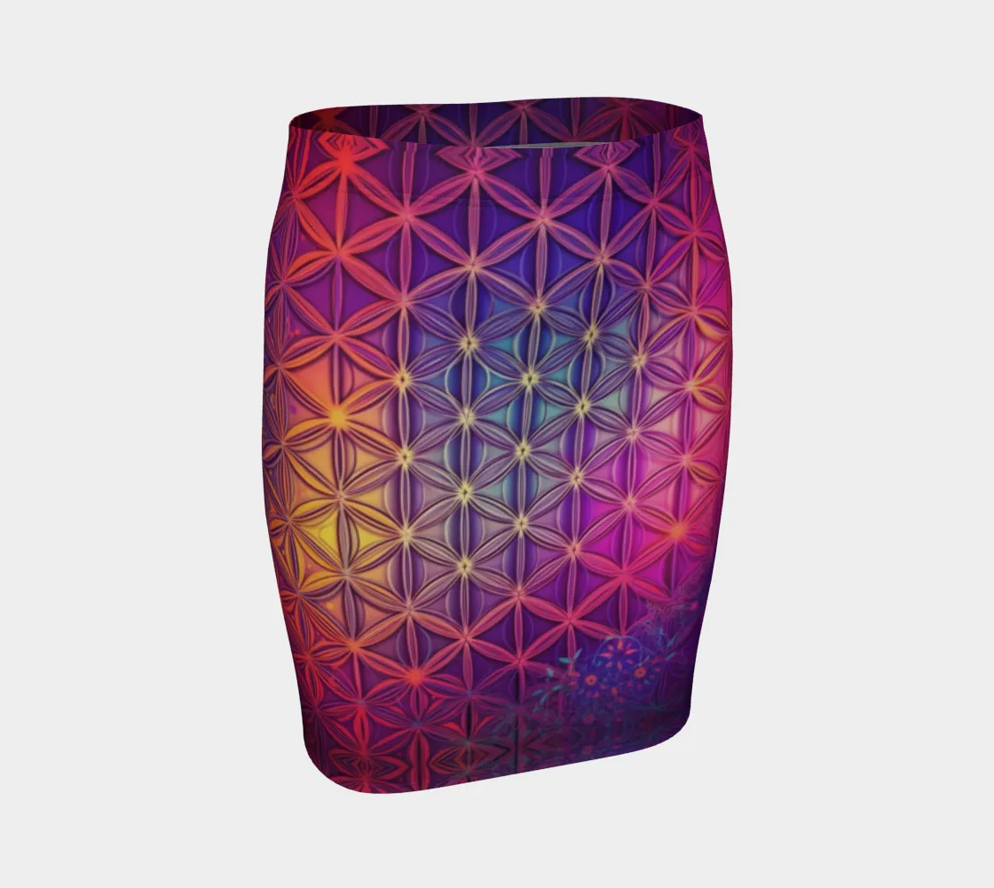 YOU'RE BEAUTIFUL FITTED SKIRT | ACIDMATH AI