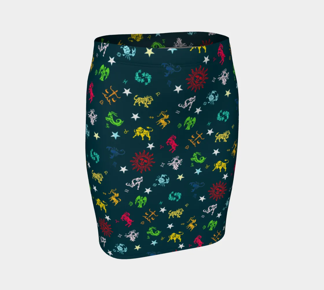 Zodiac Spring Fitted Skirt