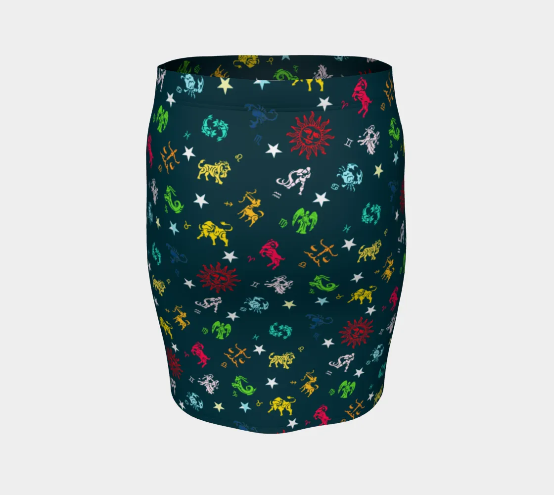 Zodiac Spring Fitted Skirt